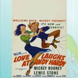 Love Laughs at Andy Hardy (1946) Starring Mickey Rooney on DVD