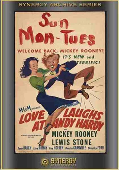 Love Laughs at Andy Hardy (1946) Starring Mickey Rooney on DVD - Image 2