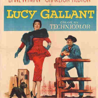 Lucy Gallant (1955) Starring Jane Wyman on DVD