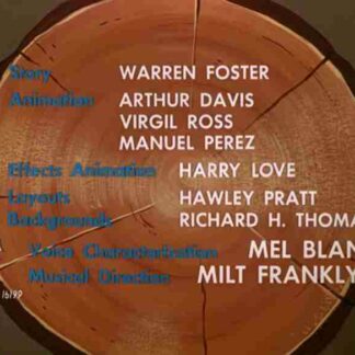 Lumber Jerks (1955) Starring Mel Blanc on DVD