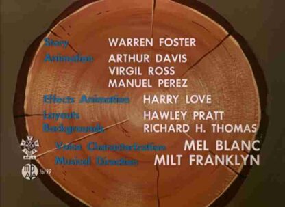 Lumber Jerks (1955) Starring Mel Blanc on DVD