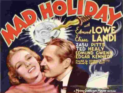 Mad Holiday (1936) Starring Edmund Lowe on DVD