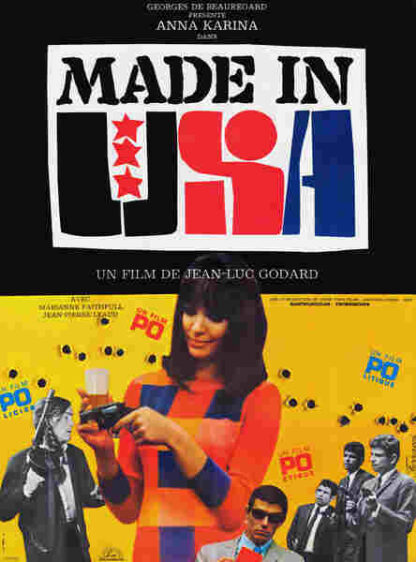 Made in U.S.A (1966) with English Subtitles on DVD