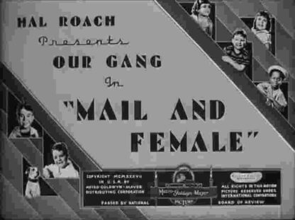 Mail and Female (1937) Starring Darla Hood on DVD - Image 2