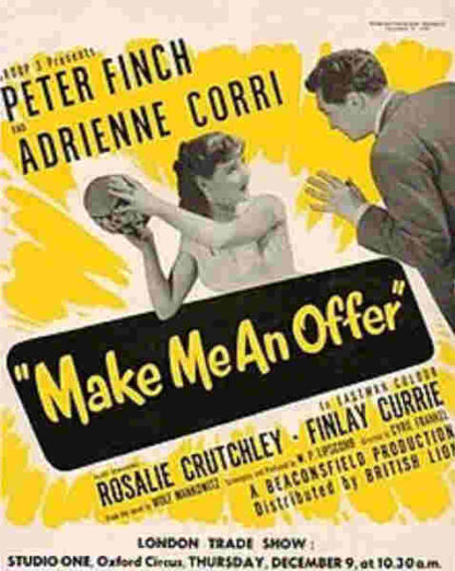 Make Me an Offer! (1955) Starring Peter Finch on DVD