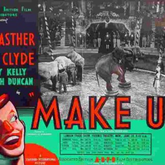 Make-Up (1937) Starring Nils Asther on DVD