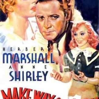 Make Way for a Lady (1936) Starring Herbert Marshall on DVD