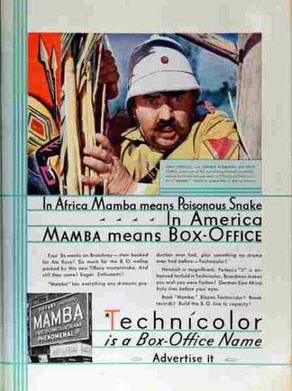 Mamba (1930) with English Subtitles on DVD - Image 5