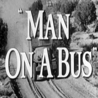 Man on a Bus (1955) Starring Broderick Crawford on DVD
