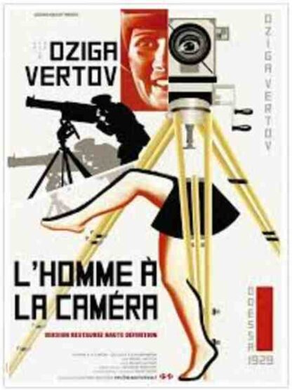 Man with a Movie Camera (1929) with English Subtitles on DVD