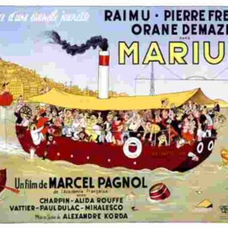 Marius (1931) with English Subtitles on DVD