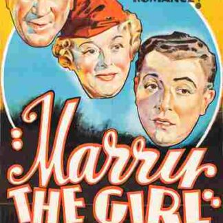 Marry the Girl (1937) Starring Mary Boland on DVD