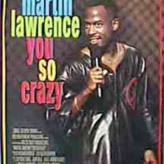 Martin Lawrence: You So Crazy (1994) Starring Martin Lawrence on DVD