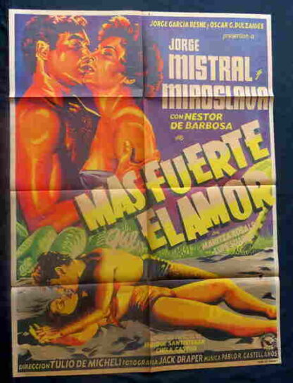 Más fuerte que el amor (1955) with English Subtitles on DVD - Image 3