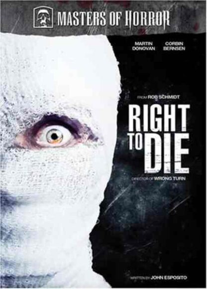 Masters of Horror Right to Die (2007) Starring Julia Benson on DVD