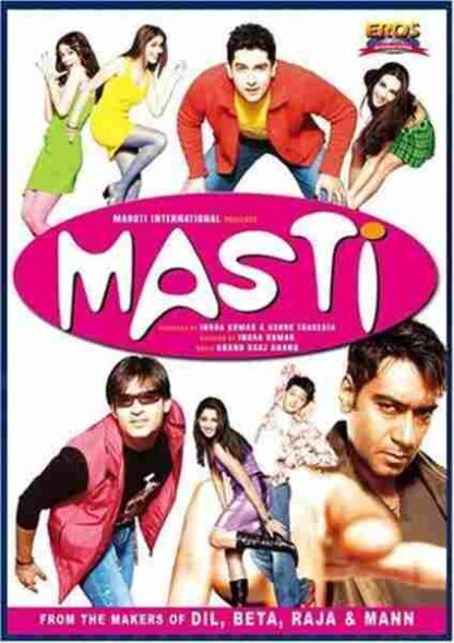 Masti (2004) with English Subtitles on DVD - Image 2