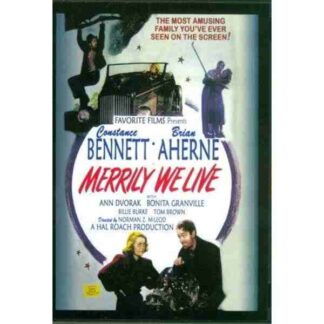 Merrily We Live (1938) Starring Constance Bennett on DVD