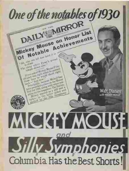 Mickey Steps Out (1931) Starring Pinto Colvig on DVD