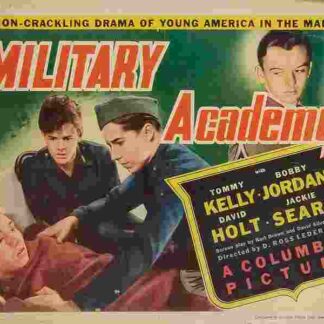Military Academy (1940) Starring Tommy Kelly on DVD