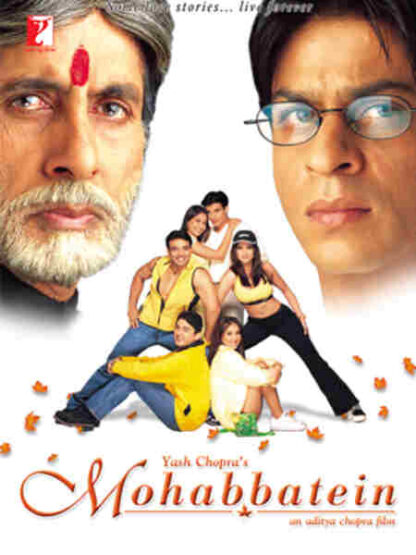 Mohabbatein (2000) with English Subtitles on DVD - Image 5