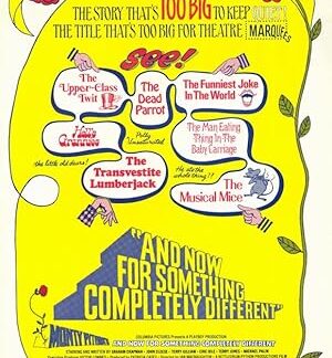 Monty Python's and Now for Something Completely Different (1971) DVD
