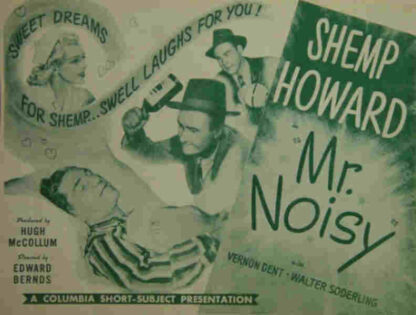 Mr. Noisy (1946) Starring Shemp Howard on DVD