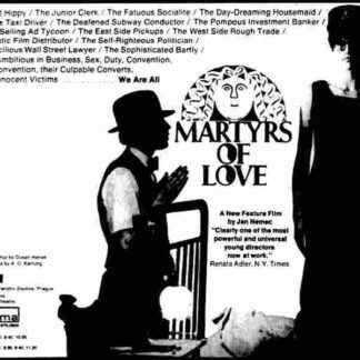 Mucedníci lásky (1967) with English Subtitles on DVD