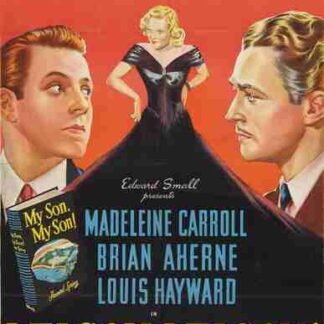 My Son, My Son! (1940) Starring Madeleine Carroll on DVD