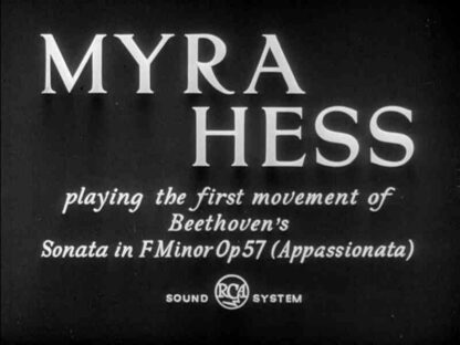 Myra Hess (1945) Starring on DVD - Image 2