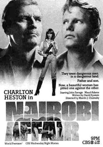 Nairobi Affair (1984) Starring Charlton Heston on DVD - Image 3