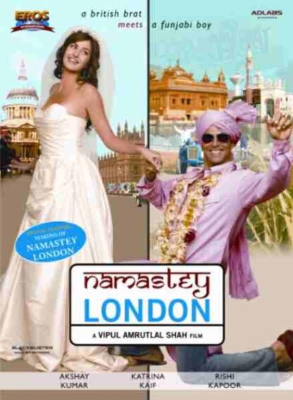 Namastey London (2007) with English Subtitles on DVD - Image 2