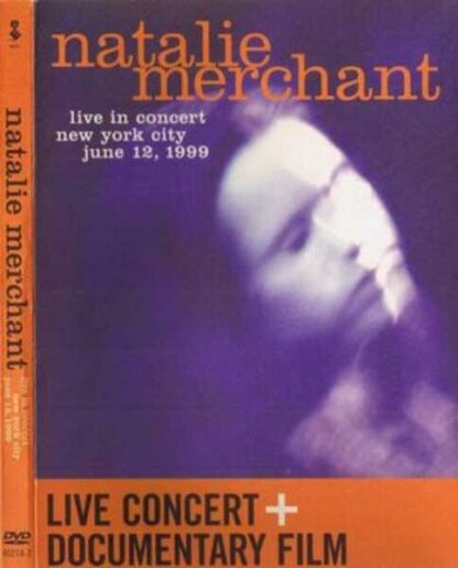 Natalie Merchant: Live in Concert (1999) Starring Natalie Merchant on DVD - Image 2