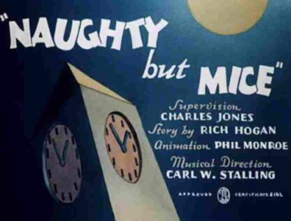 Naughty But Mice (1939) Starring Mel Blanc on DVD - Image 2