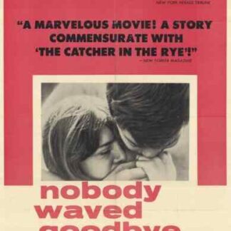 Nobody Waved Good-bye (1964) Starring Peter Kastner on DVD
