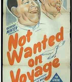 Not Wanted on Voyage (1957) Starring Ronald Shiner on DVD
