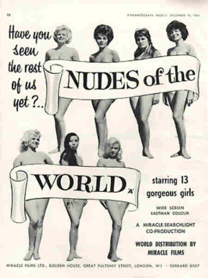Nudes of All Nations (1962) Starring Vivienne Raimon on DVD - Image 4