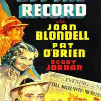 Off the Record (1939) Starring Pat O'Brien on DVD