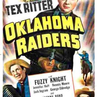 Oklahoma Raiders (1944) Starring Tex Ritter on DVD