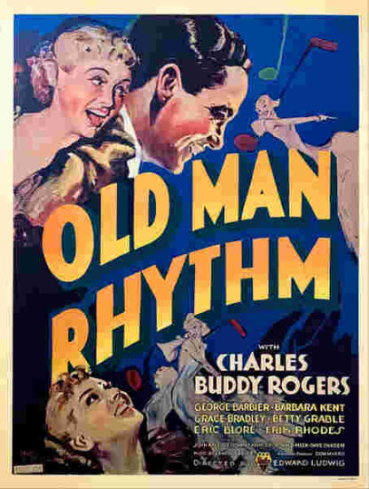 Old Man Rhythm (1935) Starring Charles 'Buddy' Rogers on DVD
