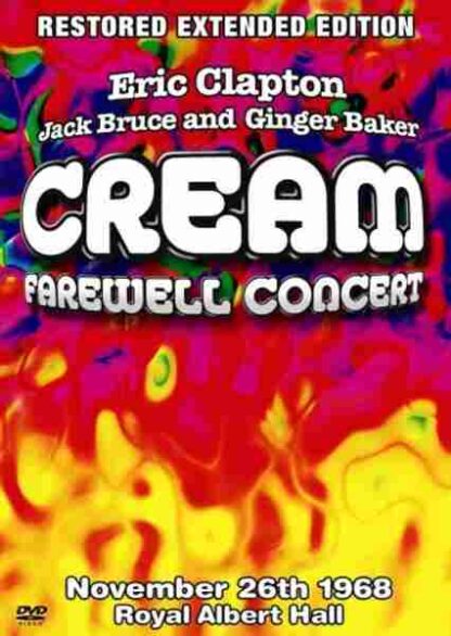 Omnibus Cream Farewell Concert (1969) Starring Eric Clapton on DVD - Image 3