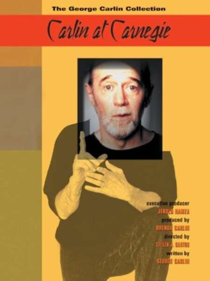On Location Carlin at Carnegie (1983) Starring  on DVD - Image 2