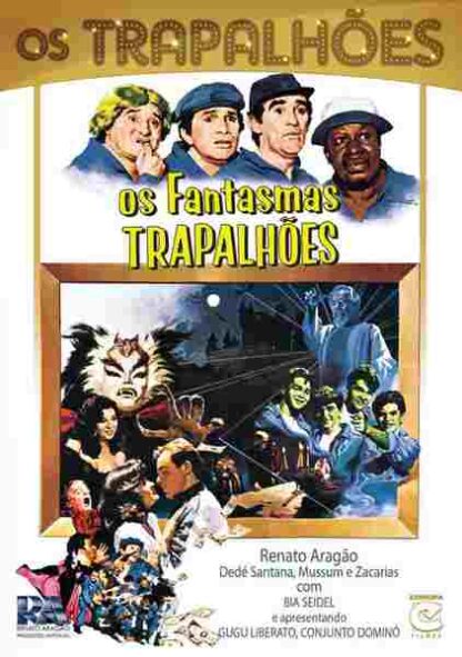 Os Fantasmas Trapalhões (1987) with English Subtitles on DVD - Image 2
