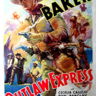 Outlaw Express (1938) Starring Bob Baker on DVD