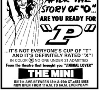 P (1974) Region Free DVD