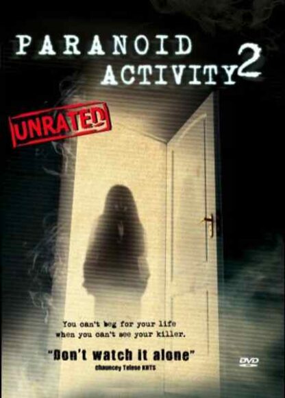Paranoid Activity 2 (2011) Starring Jones Allen on DVD