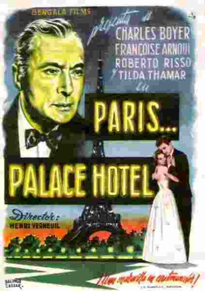 Paris, Palace Hotel (1956) with English Subtitles on DVD