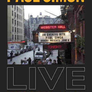 Paul Simon: Live at Webster Hall, New York (2011) Starring Paul Simon on DVD