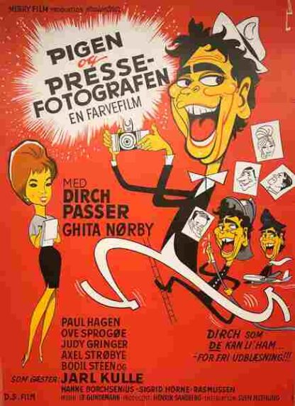 Pigen og pressefotografen (1963) with English Subtitles on DVD - Image 5