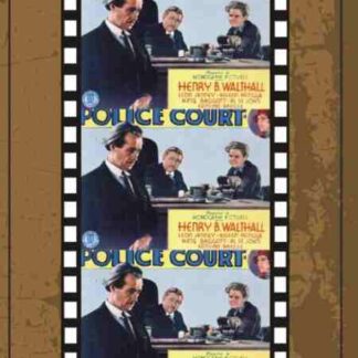 Police Court (1932) Starring Henry B. Walthall on DVD