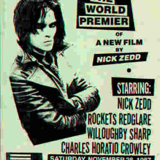Police State (1987) Starring Nick Zedd on DVD